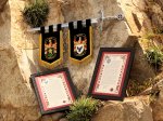 Sword and Double Banner Set
